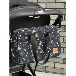 Сумка-бочонок на коляску "Bears"