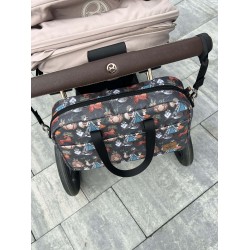 Сумка-бочонок на коляску "Boho Bears"