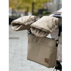 Сумка на коляску з екошкіри "Beige"