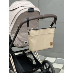 Сумка на коляску з екошкіри "Beige"