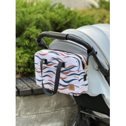Сумка-бочонок на коляску "Wave"