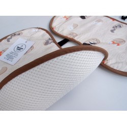 Дихаюча вкладка в автокрісло "Лисички"