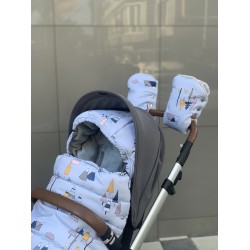 Муфти для рук на коляску "Гірські вершини"