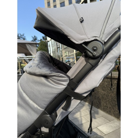 Накидка на ніжки на візок з блискавкою  "Haze"