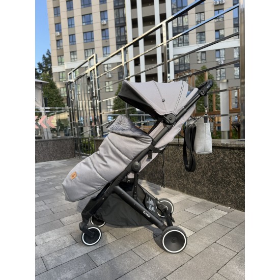 Накидка на ніжки на візок з блискавкою  "Haze"