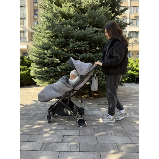 Накидка на ніжки на візок з блискавкою  "Haze"