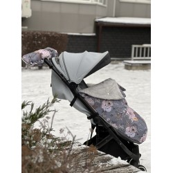 Накидка на ніжки на візок з блискавкою "Осінній букет"