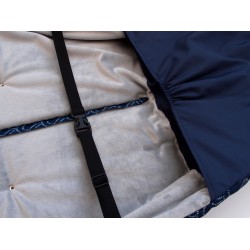 Накидка на ніжки на візок з блискавкою"Бохо"