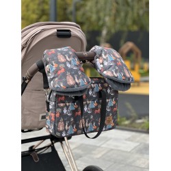 Муфти для рук на коляску "Boho Bears"