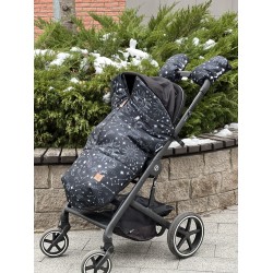 Накидка на ніжки на візок з блискавкою "Сонячна система"