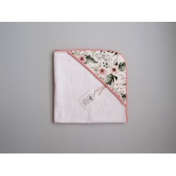 Полотенце-уголок махровое "Розы Белые"